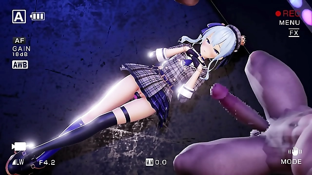 JAV Hoshimachi Suiseis Sexy MMD 3 Performance Dubbed in English - You Wont Believe Your Eyes!