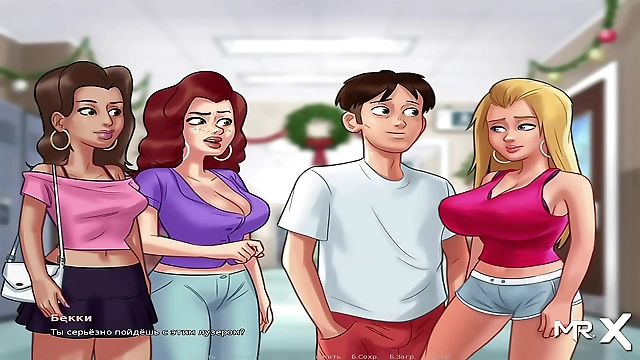 JAV Hottie in Her Luscious Hillbilly Cheerleader Outfit - Summertime Saga Episode 1