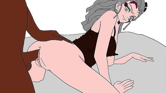 JAV Babe Daki Gets Filled Up with a Massive Black Dick in Demon Slayer Cosplay